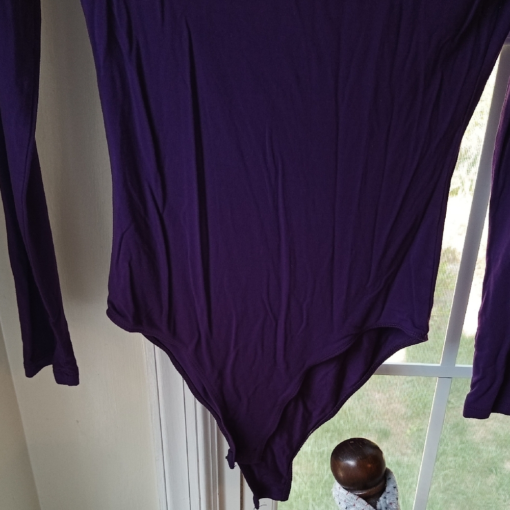 Purple Long Sleeve Kids One Piece - Picture 4 of 4